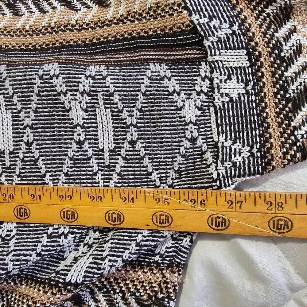 EUC OLD NAVY TRIBAL PATTERN OPEN LONG CARDIGAN BOHO SIZE XL - Picture 11 of 12